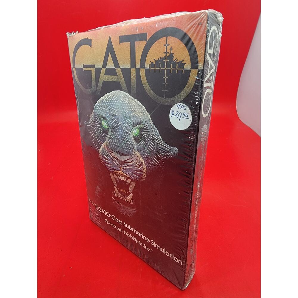 Gato Spectrum Holobyte For Atari 520 ST / 1040 ST New Sealed - Picture 4 of 5